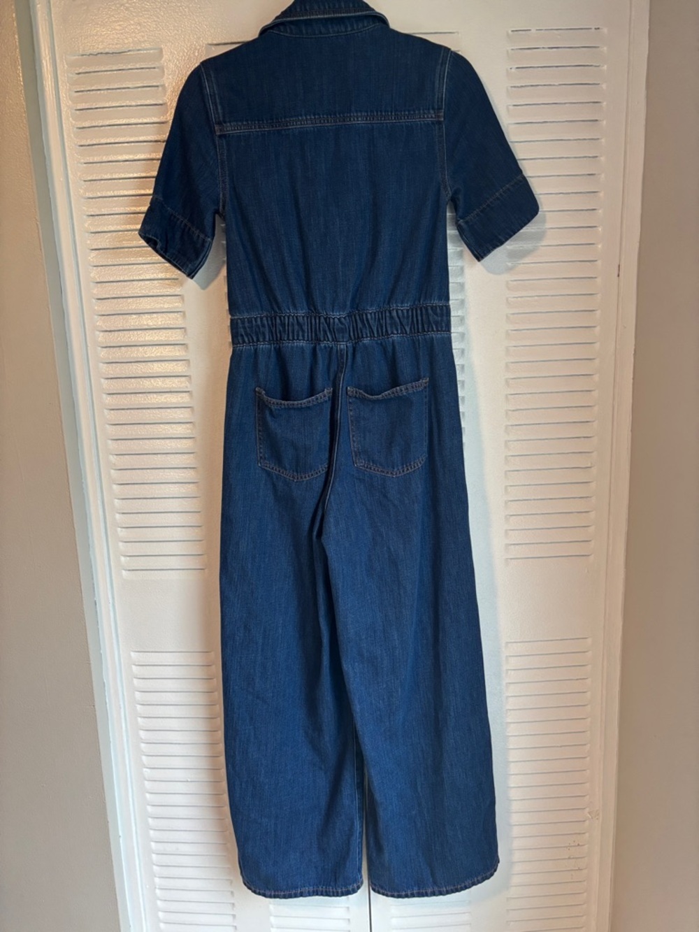 Joe Fresh Denim Jumpsuit – Size 0 | Chic Wide Leg One Piece - Picture 8 of 14